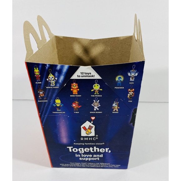 McDonalds Happy Meal Toy & Box The Masked Singer #6 Yeti Sealed Kids Reality - Picture 6 of 10